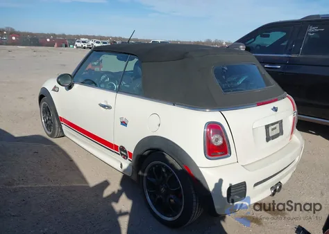 2010 Mini Cooper S из США, поврежденный, VIN WMWMS3C52ATY51251